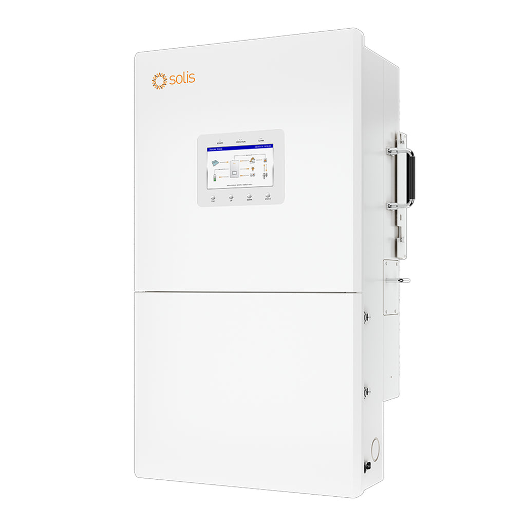 Solis S6-EH2P(9.6–16)K03-SV-YD-L-US | Inversor Híbrido Split Phase Baja Tensión 120/240V 9.6–16kW 3MPPT <10ms IP66